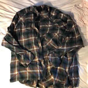 Flannel button up